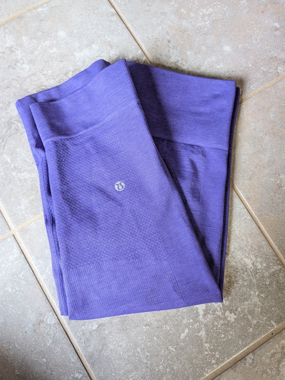 lululemon athletica Womens Purple Seamless Active Leggings